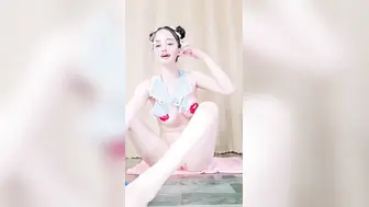 极品丸子头少女淫乱盛宴二穴双开 蜜穴又粉又嫩插入高潮喷汁 part3